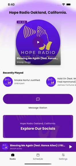 Game screenshot Hope Radio Oakland California mod apk