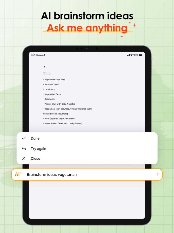 Note AI Notepad Notebook
