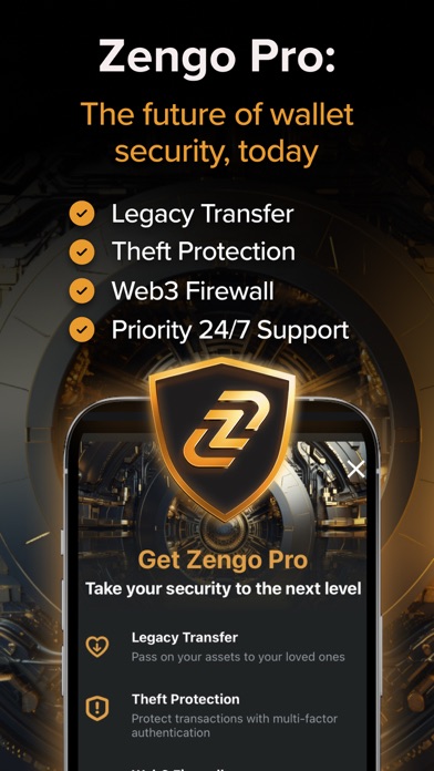 Zengo: Crypto & Bitcoin Wallet Screenshot