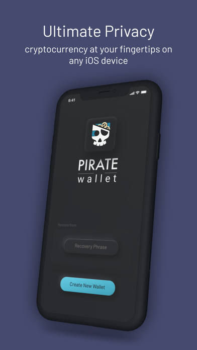 ARRR - Pirate Chain Wallet Screenshot