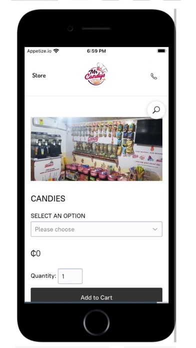 Mr Candy Ghana iPhone screenshot 8 - Food & Drink app