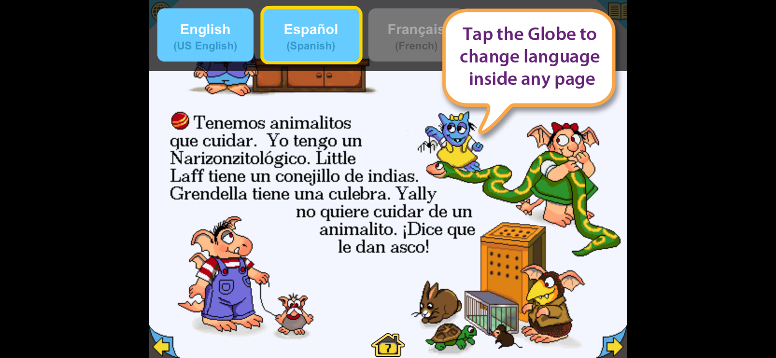 UK-Little Monster at School screenshot 3