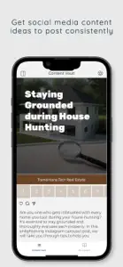 Realtor Content Factory screenshot #4 for iPhone