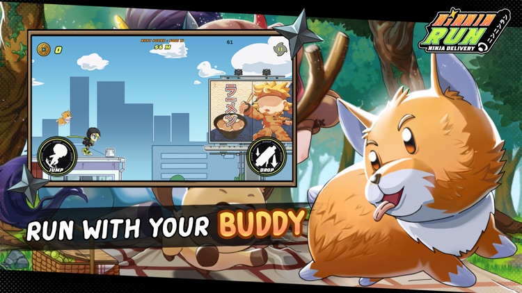 NinNinRun:Ninja Delivery screenshot-3