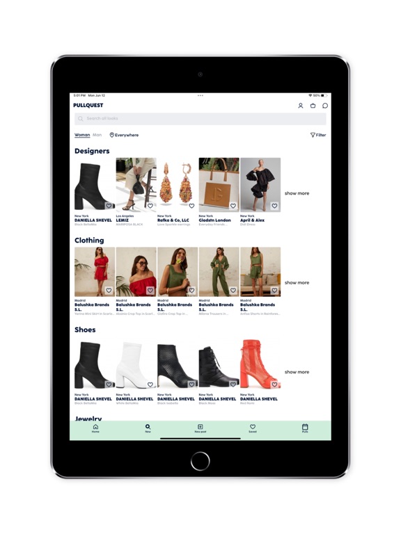 Pullquest Stylist iPad screenshot 1 - Business app