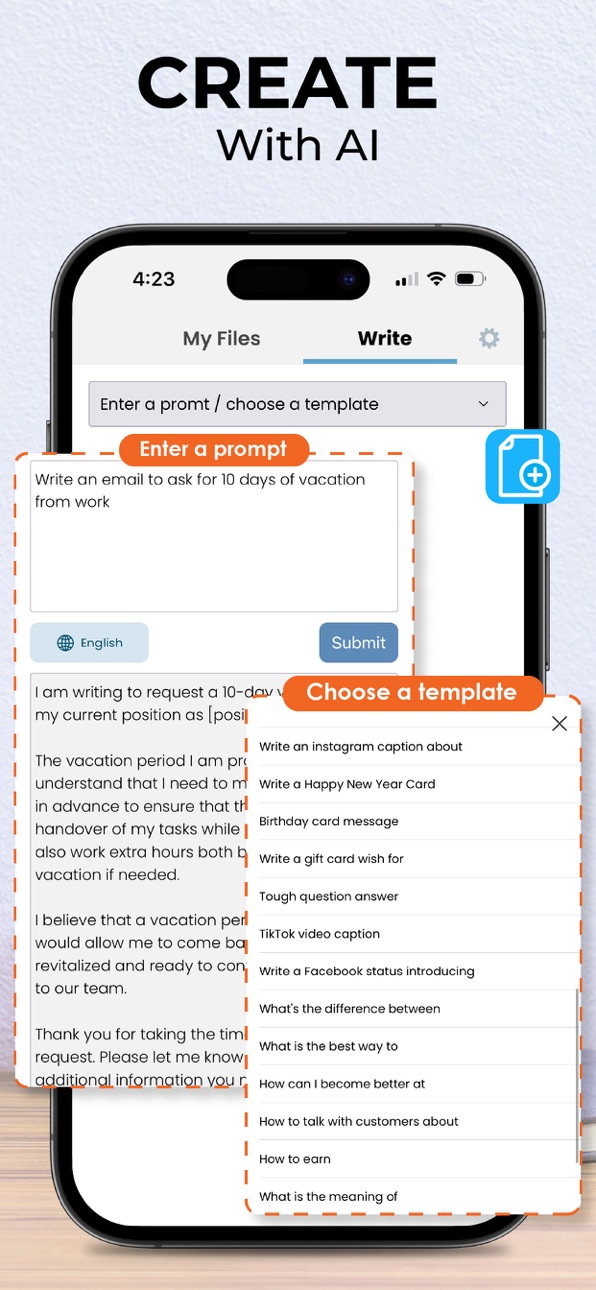iPhone screenshot