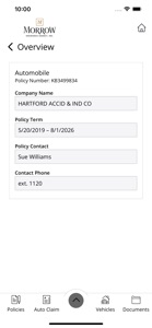 Morrow Insurance Online screenshot #4 for iPhone
