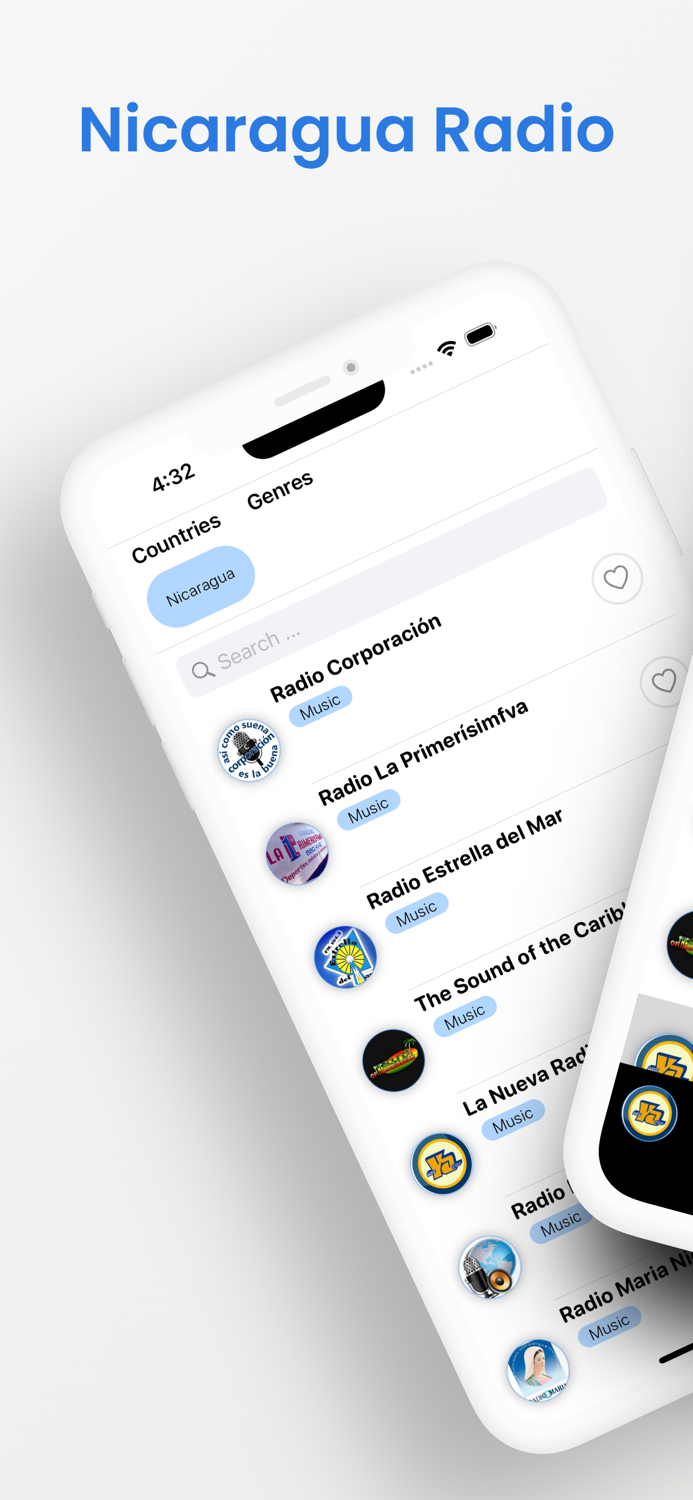Nicaragua - Emisoras de Radio