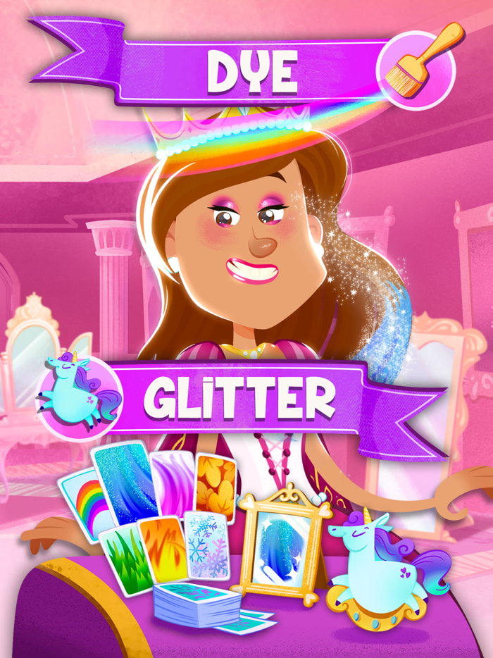 Princess Hair Salon Dress Game