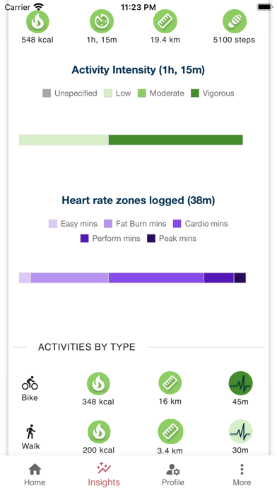 Log 4 Health and Fitness Screenshot