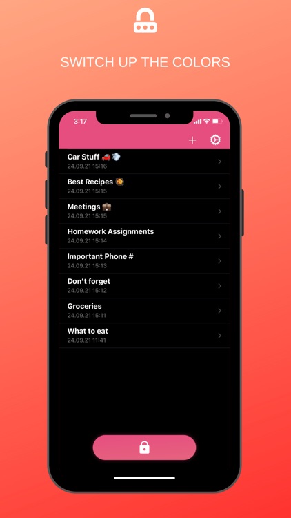 Lock Pad - Private Notebook screenshot-3