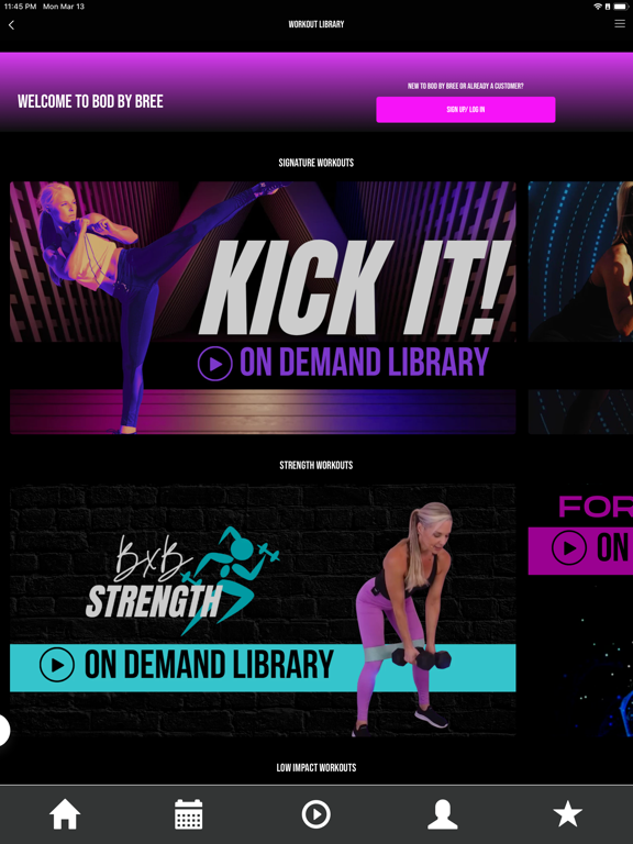 Bod: by Bree iPad screenshot 4 - Health & Fitness app
