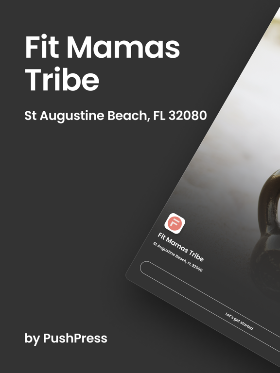 Fit Mamas Tribe iPad screenshot 1 - Health & Fitness app