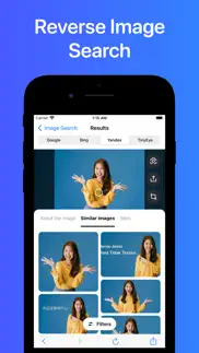 reverse image search app. iphone screenshot 1