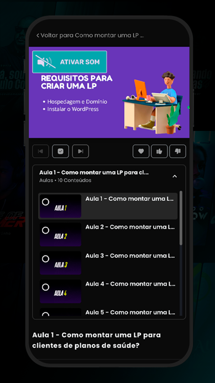 Treine Plataforma de Ensino