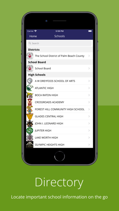 Palm Beach County School Dist Screenshot