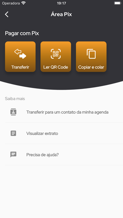 Peça Aí - Conta Digital Screenshot
