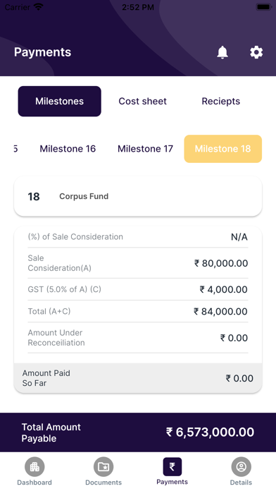 Vaishnavi Infra Screenshot