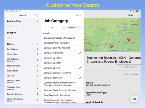 Screenshot #6 pour Gov Job Search