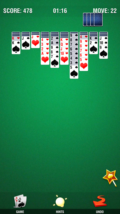 Spider Solitaire for Seniors Screenshot