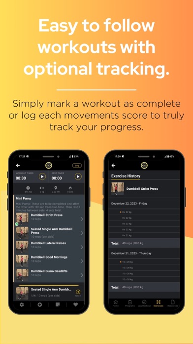 Offshore Fitness Screenshot
