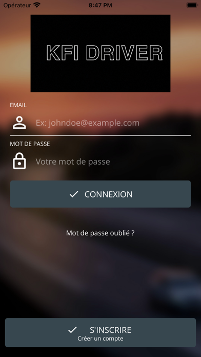 KFI DRIVER Screenshot 3 - AppWisp.com KFI DRIVER Screenshot 3 - AppWisp.com