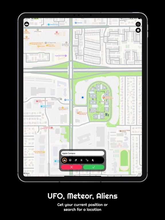 Sighted UFO iPad screenshot 2 - Social Networking app