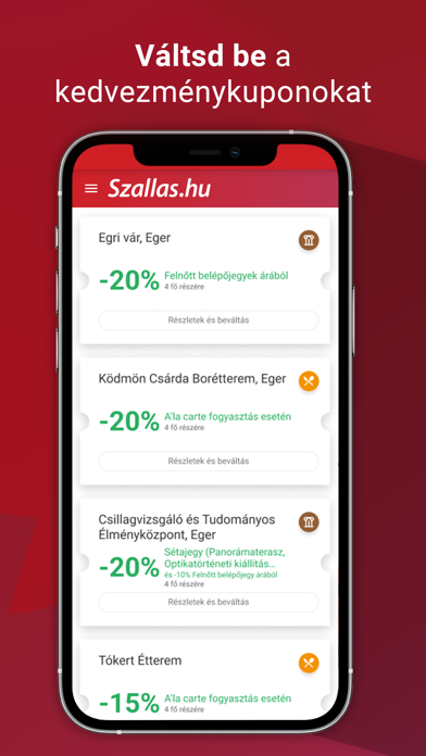 Szallas.hu Screenshot