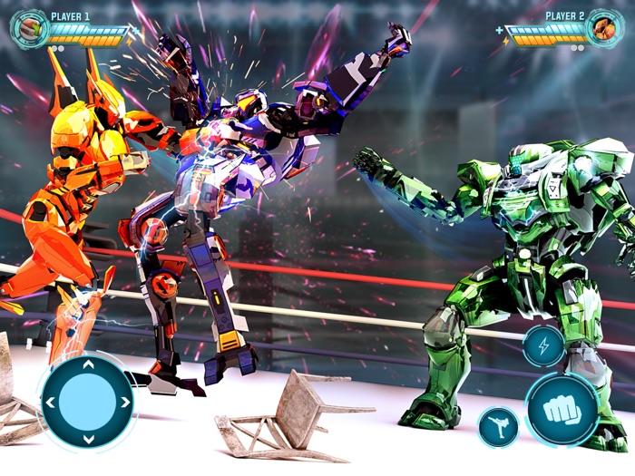 Kung Fu Karate Robot Games