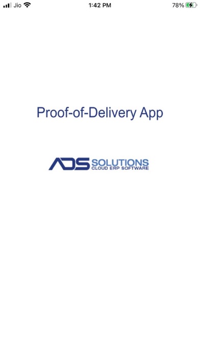 ADS Solutions POD App Screenshot