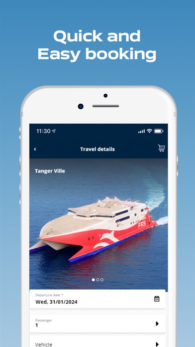 FRS/DFDS ferry Screenshot