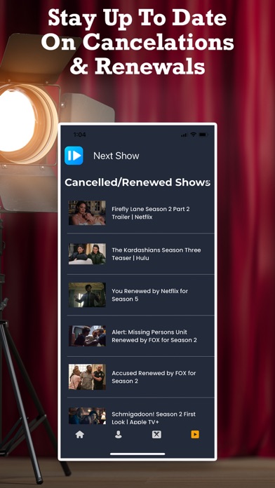 NextShow - Your TV Shows Screenshot