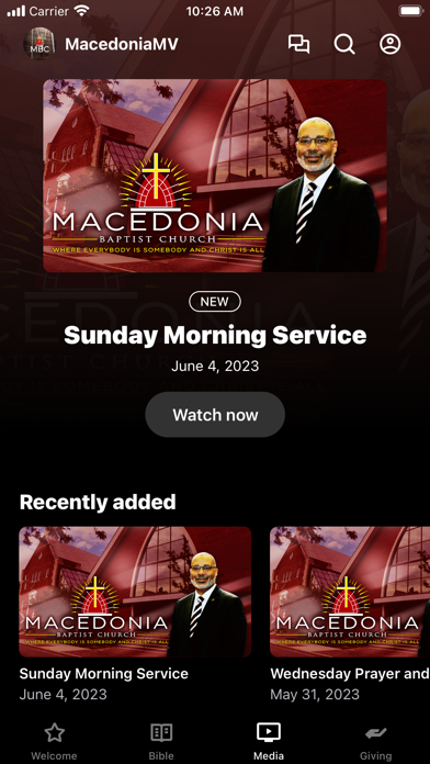 Macedonia Baptist Church MV Screenshot