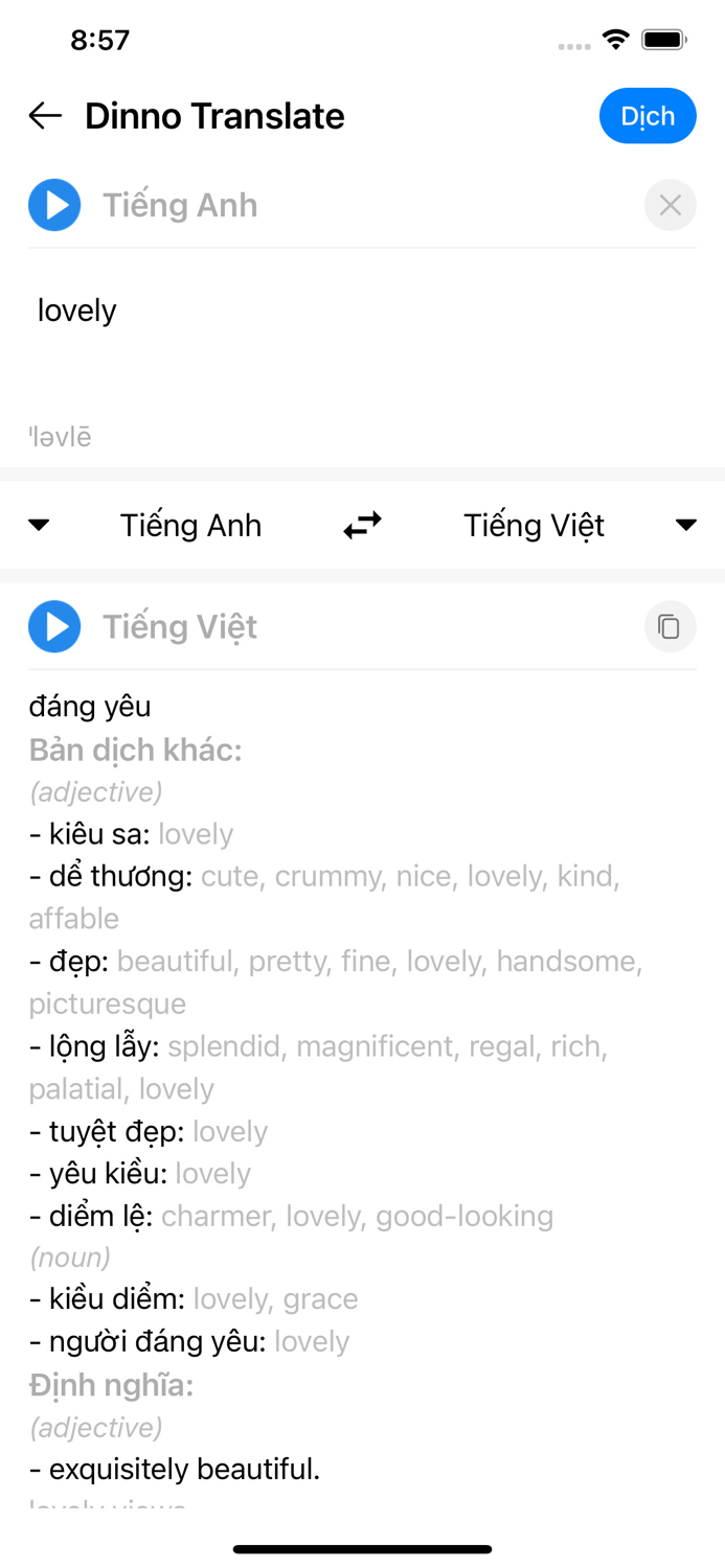 Học tiếng Anh cng Dino