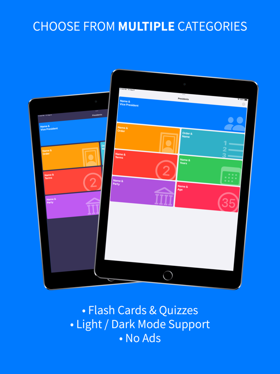 Presidents - Flashcards & Quiz