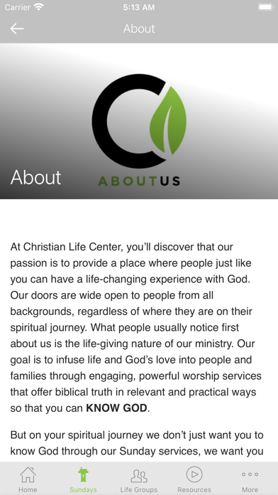 Christian Life Center - clc.tv Screenshot