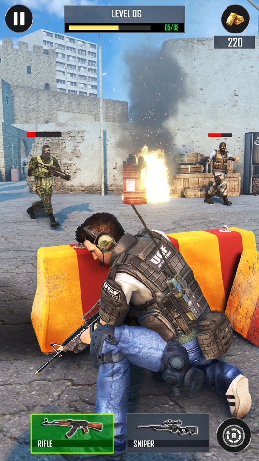 Commando Action Gun Games - 1.1 - (iOS)