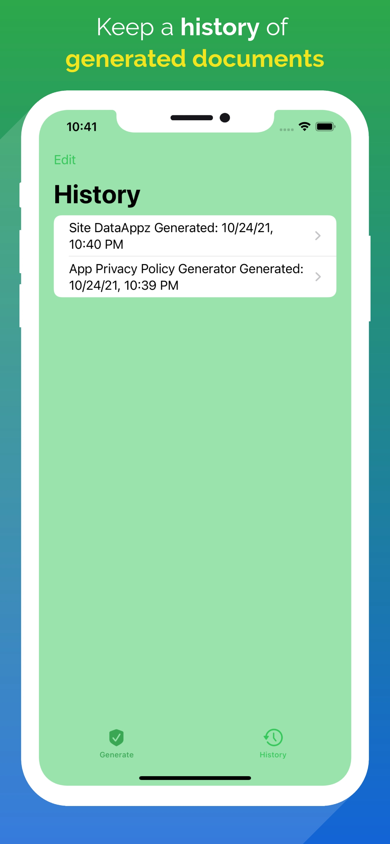 Privacy Policy Generator