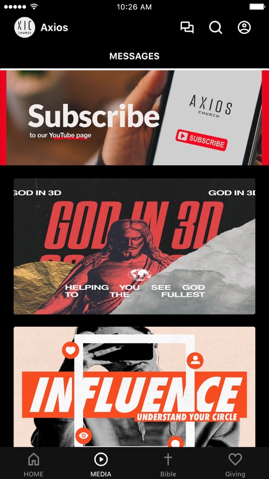 #2. Axios Church (iOS) By: AXIOS CHURCH, INC.