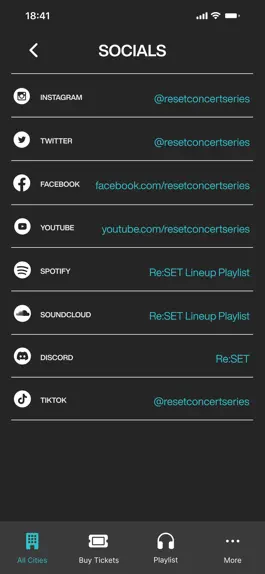 Game screenshot Re:SET Concert Series apk