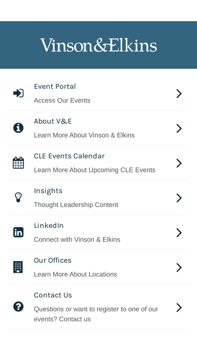 Vinson & Elkins Screenshot