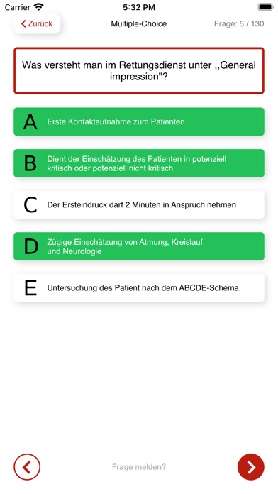 Prüfungshilfe Notfallsanitäter Screenshot