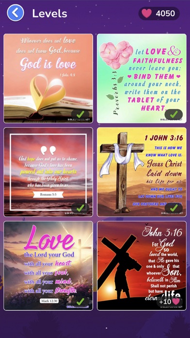 Bible Word Search: Puzzle Game Screenshot