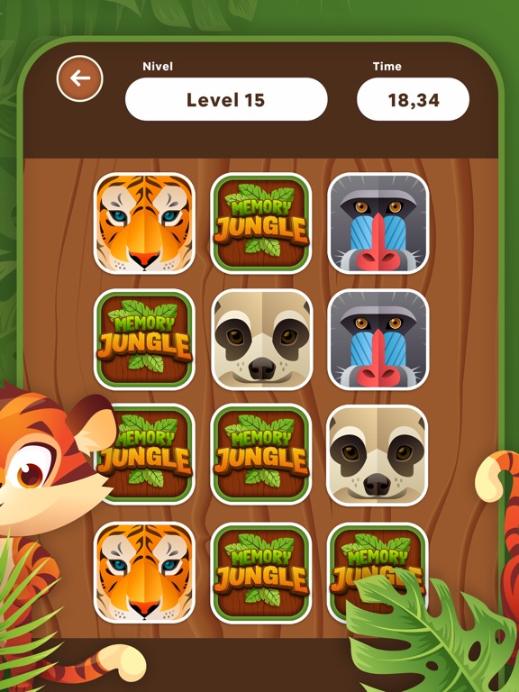 Screenshot #5 pour Memory Animals Match Game