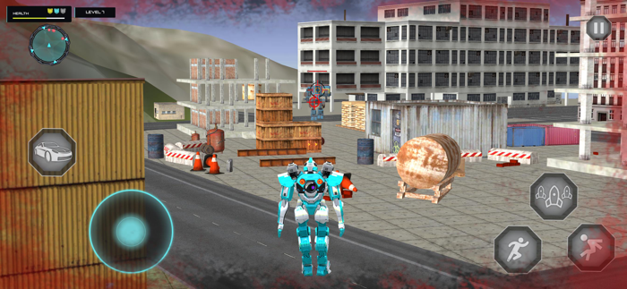 Scary King Kong Fighting Robot