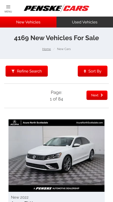 PenskeCars Screenshot