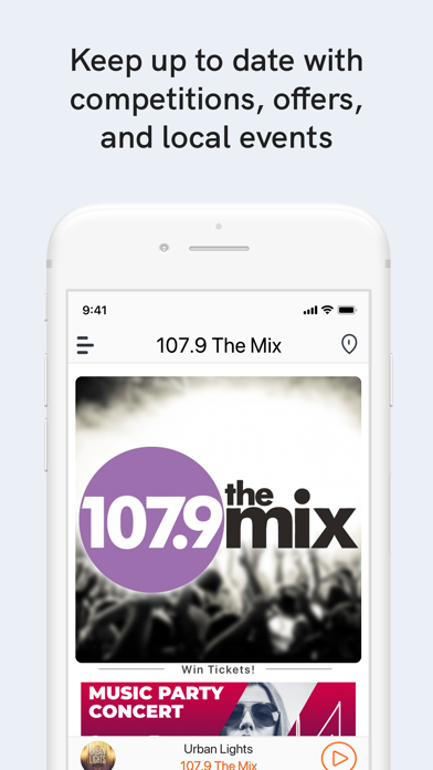 107.9 The Mix Screenshot
