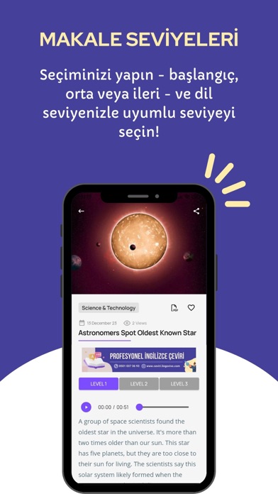 LingoVivo News: İngilizce Screenshot