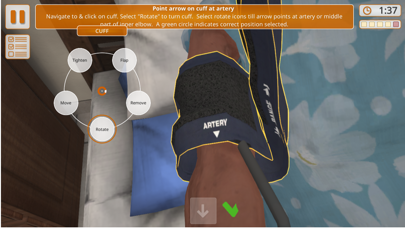 HomeCare Vital Signs Screenshot