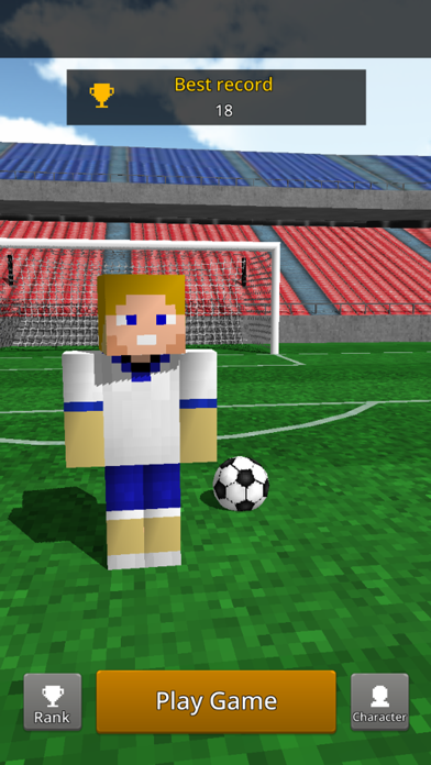 Pixel Soccer 3D Screenshot
